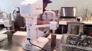 Creamistry makes Home made ice cream in a brand new way [upl. by Chadbourne]