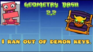 Unlocking every Icon  Geometry Dash 22 [upl. by Janith]