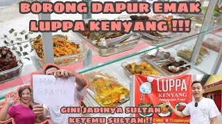 BORONG DAPUR EMAK LUPPA KENYANG  MAKAN GRATIS PADA BARBAR SAMPE RIBUT [upl. by Jobie]