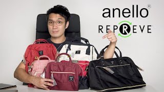 The 5 New anello® Cross Bottle REPREVE® Series Bags  Unboxing [upl. by Editha]