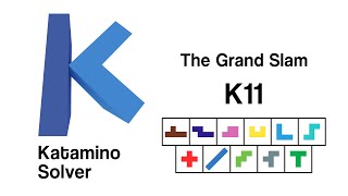 Katamino  how to solve Level The Grand Slam  K11 [upl. by Retha]