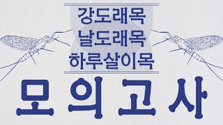 종명맞추기 생물분류기사 동물 곤충강 18종 강도래목3날도래목7하루살이목8 [upl. by Tommi]