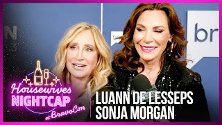 Luann de Lesseps Weighs In On Sonja Morgan amp Brynn Whitfield Comparisons [upl. by Bullion590]