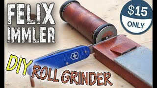 How to make a Roll Grinder for only 15  The perfect sharpening device for your Swiss Army Knife [upl. by Valida]