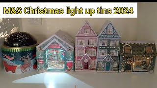 MampS Christmas light up tins 2024 [upl. by Weatherley]