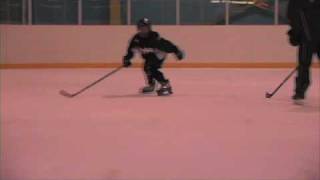 iTrain Hockey  Backward Edges [upl. by Aenad]