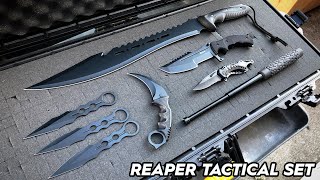 BLACK REAPER TACTICAL KNIFE SET [upl. by Nawud190]