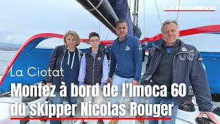 Les Nauticales  montez à bord du voilier marseillais qui se prépare au Vendée Globe 2024 [upl. by Dita354]