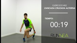 La mejor sesión de ejercicios de fuerza para runners en solo 10 minutos [upl. by Enitsirhc]