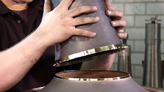 Amazing Brass Instruments Production Process  How A Zildjian Cymbal Is Made [upl. by Ailel]