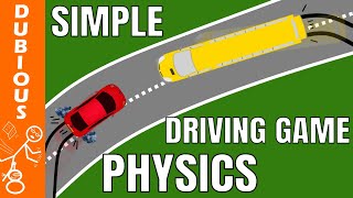 Simple Driving Game Physics  How To Steer A Car Accurately [upl. by Quartet]