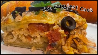 Chicken Enchilada Casserole  Easy Mexican Cooking [upl. by Alie526]