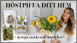 Höstpiffar hemmet amp lagar höstiga treats [upl. by Antsirhc951]