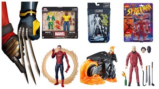 PREORDER ALERT INFO MARVEL LEGENDS MAFEX SPIDERMAN ETC LETS TALK DEADPOOL amp WOLVERINE TRAILER [upl. by Eelsha283]