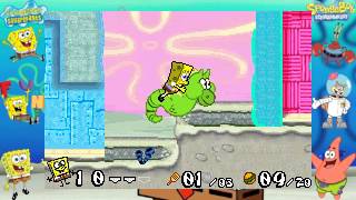 Let´s Play Spongebob Schwammkopf SuBB GBA Blind Part 7 NeuRoboterstadt [upl. by Carlock]