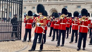 Changing Of The King’s Guards Great View [upl. by Libove]