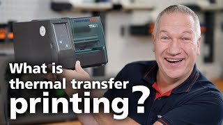 How does a thermal transfer printer work EN [upl. by Aikemat]