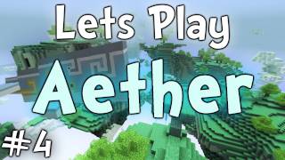 Minecraft Aether  Ep4 quot Blue Gel Dude quot [upl. by Coltson230]