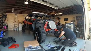 2021 Can am X3 Max Turbo Super ATV Bumper install canam winch superatv offroad [upl. by Sarena]