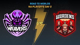 SMITE Challenger Circuit NA Road to Worlds Playoffs Day 2  Tyrian Weavers Vs Kaolin Wardens [upl. by Etyak]