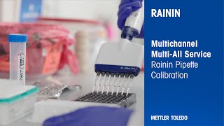 Multichannel Pipette Calibration  Certify All Channels v One Channel  Rainin  METTLER TOLEDO [upl. by Wilscam640]