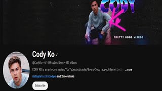 Cody Ko Situation is Crazy [upl. by Akenaj]