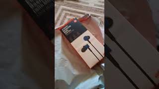 mi earphones unboxing [upl. by Bratton]