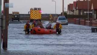 Rhyl Flooding 5 TH Dec 2013 [upl. by Malarkey]