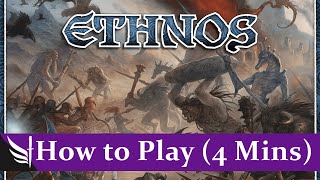 How to play Ethnos FULL rules 4 minutes [upl. by Zzabahs]