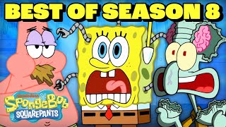 BEST of SpongeBob Season 8  2 Hour Compilation  SpongeBob [upl. by Ong203]