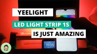 Yeelight LED Lightstrip 1S  Unboxing And Setup  2024 [upl. by Nonnarb912]