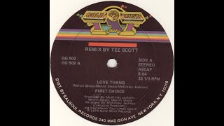 First Choice  Love Thang  DJ MelODee  Extended Specialty All Vinyl Mix [upl. by Esli262]