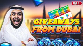 💎969K DIAMOND GIVEAWAY 🎁 FREE FIRE LIVE 🔥 GIVEAWAY CUSTOM ROOM 🔥JOIN AND WIN [upl. by Okime]