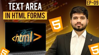 09 HTML Forms Textarea  HTML Tutorial 2024 [upl. by Hiro]