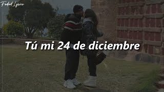 tú mi 24 de diciembre ❤️‍🩹 Rauw Alejandro  Aquel Nap ZzZz  LETRA [upl. by Hey]