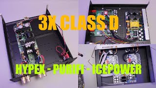 Live Test  3 Times Next Gen Class D  Hypex  Purifi  ICEpower [upl. by Nesrac]