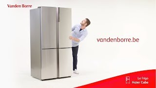 Le frigo américain Haier Cube  Vanden Borre [upl. by Gettings]