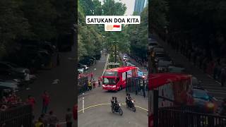 🔴 DETIKDETIK KEDATANGAN BUS TIMNAS INDONESIA KE GBK [upl. by Wyndham19]