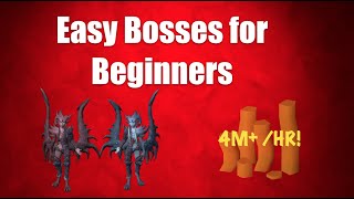 Easy Bosses for Beginners 2018 RuneScape 3 [upl. by Artemis]