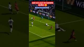 Primeiro gol de Darwin Nuñez com a camisa do Liverpool na Premier League liverpol liverpool gols [upl. by Hannad]