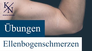 Hilfe bei Ellenbogenschmerzen 💪  3 einfache Übungen für Zuhause [upl. by Esimaj682]