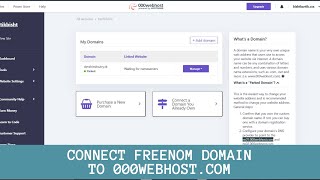 Connect Freenom Domain To 000Webhostcom  Devshimitsu [upl. by Capps]