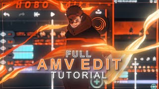 Full amv edit tutorial on alight motion Preset [upl. by Eerak434]