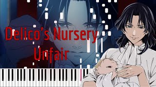 Delicos Nursery  True of Vamp OP  Unfair Advanced Piano Sheets [upl. by Thomson84]