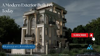 Neo classical home  design by NextGen architect nepal  nepal to home designer  Bhaisepati home [upl. by Aksoyn]