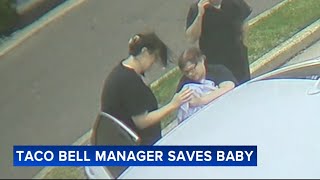 Pennsylvania Taco Bell manager helps save baby who couldnt breathe [upl. by Nedla460]