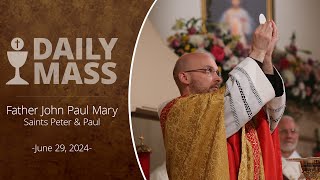 Catholic Daily Mass  Daily TV Mass  June 29 2024 [upl. by Ahtekahs907]