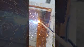 metal pipes joint how to welding making welding shortvideos welder [upl. by Madel]