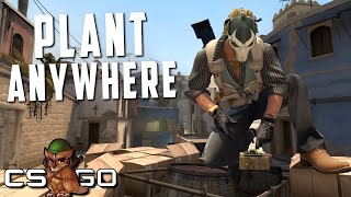 Competitive CSGO but you can Plant Anywhere [upl. by Zindman549]