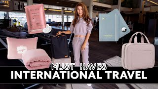 Long Haul Travel Essentials  What to Pack for an International Flight [upl. by Mace]